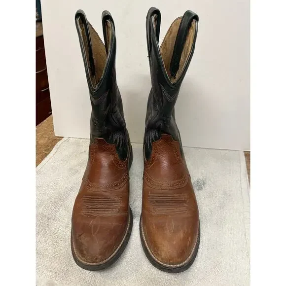 Ariat | Shoes | Ariat Heritage Stockman Western Boots Mens  display picture 1